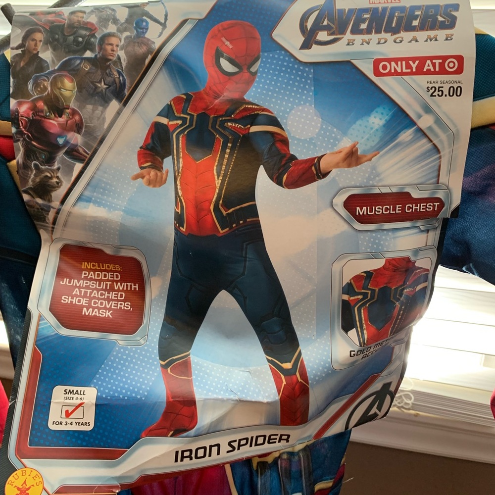 🛑 SOLD🛑 Spider-Man Kids Costume Small NWT